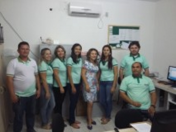 SECRETARIA DE SAÚDE DE SOSSEGO ENTREGA FARDAMENTO