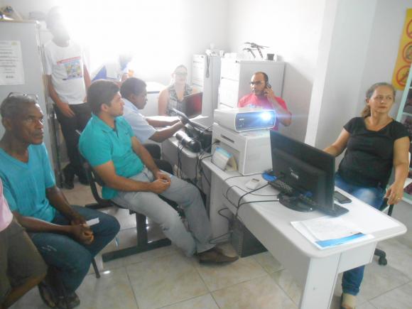 CONSELHEIROS DE SAÚDE DE SOSSEGO SE REUNEM PARA ELABORAÇÃO DE DOCUMENTO