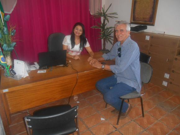 PREFEITA DE SOSSEGO RECEBE VISITA DO DEPUTASO BUBA GERMANO