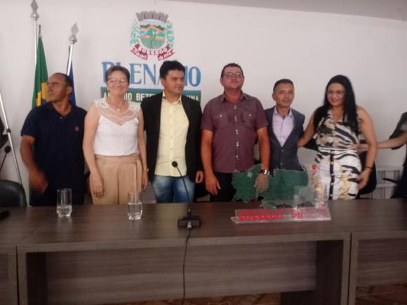 POSSE NA CÂMARA MUNICIPAL DE SOSSEGO
