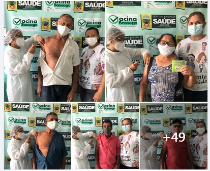 INICIAMOS A SEMANA EM CAMPANHA DE VACINAÇÃO CONTRA A COVID-19