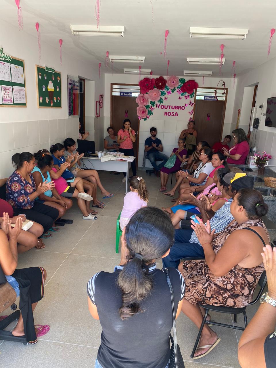 A UBS ISAURA FLORENTINO REALIZA A 3ª SEMANA DE ATIVIDADE VOLTADO PARA O OUTUBRO ROSA