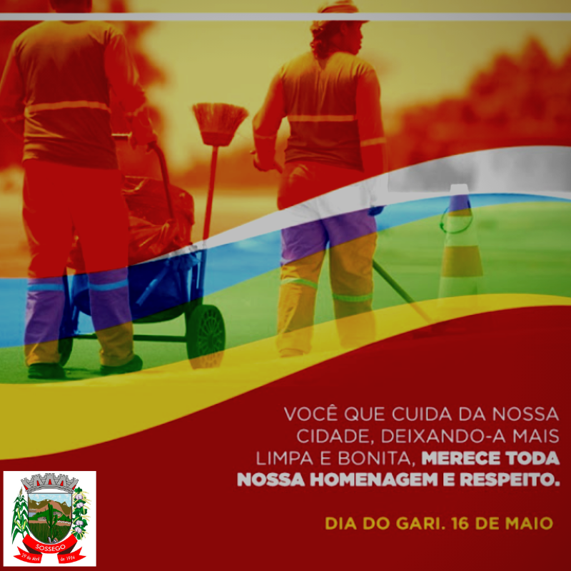 Homenagem aos garis pelo seu dia!