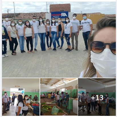 PREFEITURA MUNICIPAL DE SOSSEGO-PB, REALIZA AÇÃO DE COMBATE Á COVID-19 NA FEIRA LIVRE .