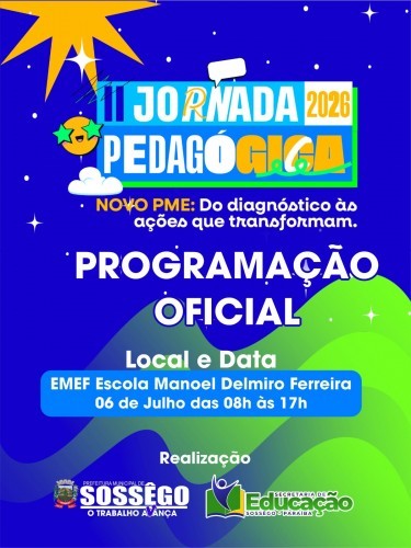 📚✨ II Jornada Pedagógica 2026 – Construindo caminhos para transformar a educação! ✨📚