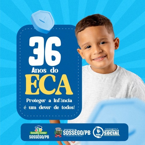 36 anos do ECA Proteger a infância é um dever de todos