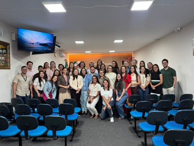 A Secretária Municipal de Saúde de Sossêgo participou da reunião Comissão Intergestores Regional (CIR)