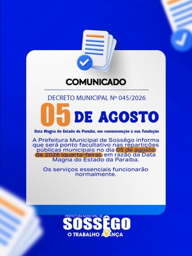 DECRETO MUNICIPAL Nº 045/2026 – PONTO FACULTATIVO
