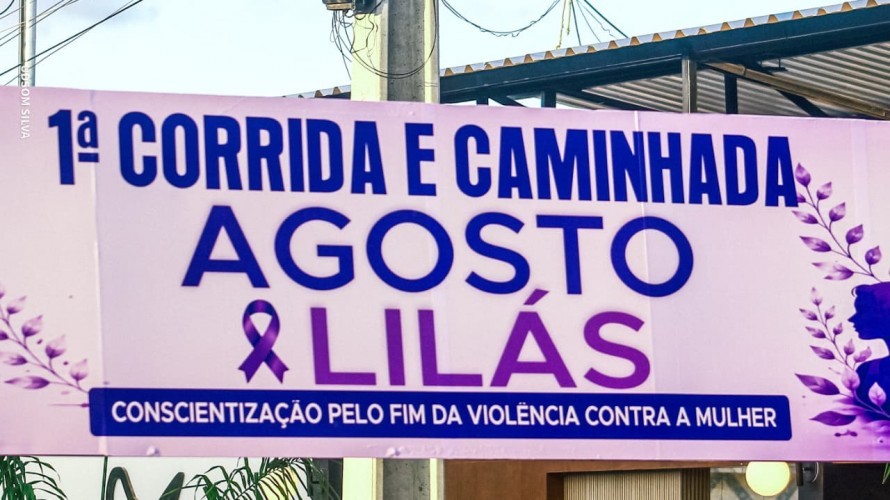 💜 1ª CORRIDA E CAMINHADA DO AGOSTO LILÁS