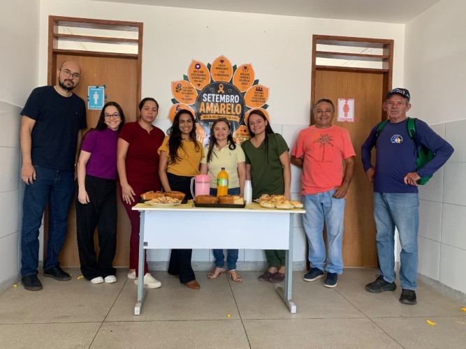 UBS Clautide Ferreira Realiza Sala de Espera Sobre o Setembro Amarelo