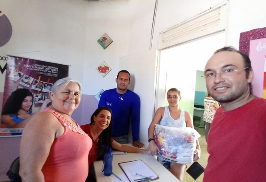SMAS de Sossego realiza entrega de cestas básicas a famílias dos Programas Bolsa Família e Criança Feliz