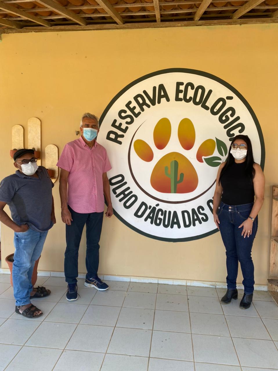 PREFEITA LUSINEIDE OLIVEIRA (NEIDE) PARTICIPA DE EVENTO PARA O FOMENTO DO TURISMO ECOLOGICO NA REGIÃO.