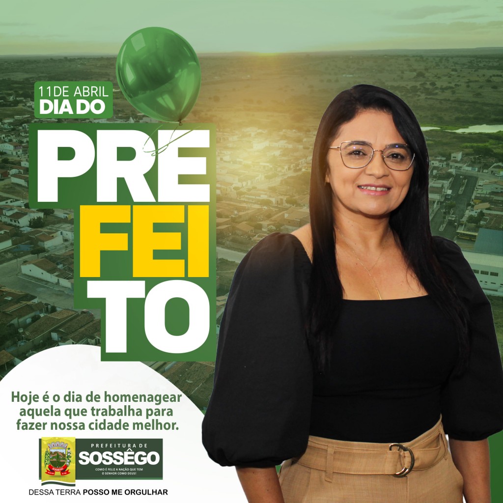 PARABÉNS PREFEITA NEIDE PELO DIA DO PREFEITO