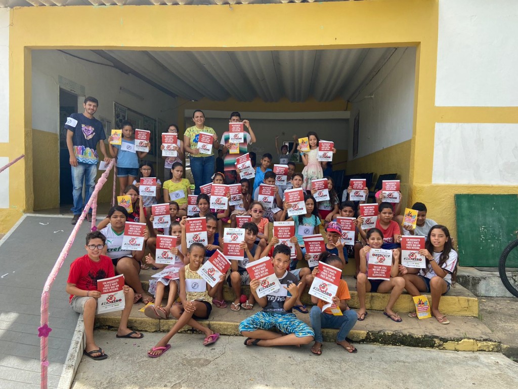 Programa criança feliz e coordenações de vigilância ambiental e atenção básica unidos contra a dengue